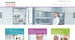 Desktop Screenshot of die-laborfabrik.de